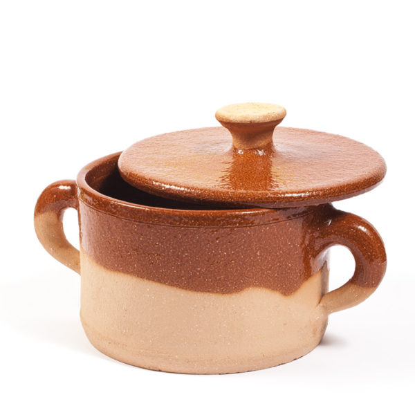 Tegame con manici e coperchio cm 20 - Pentole Bionatural cod.341